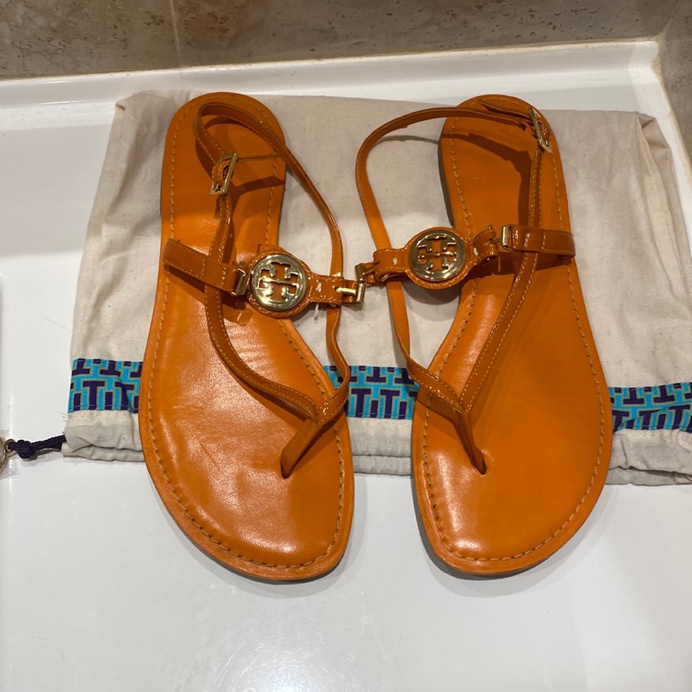 Tory Burch sandals, lightly worn, good condition